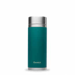 Théière isotherme Matt vert émeraude 400ml Qwetch