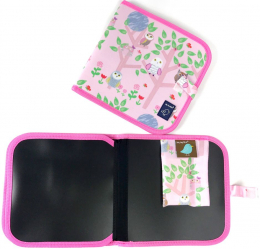 Hiboux sur arbre - Carnet de dessins pour craies - Chalk a doodle book - Jaq Jaq bird