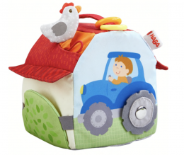 Cube d'éveil Petite ferme Haba