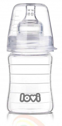 Biberon en verre 0M+ - 150 ml - LOVI