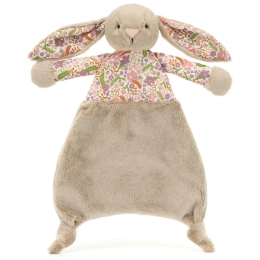 Jellycat Blossom Beige Bunny Petal Comforter lapin