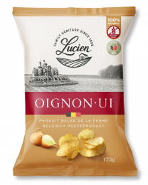 Chips Oignon bio 125gr Lucien