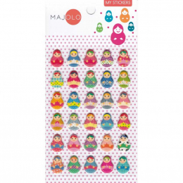 Stickers - Poupées russes - Majolo