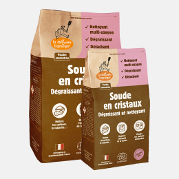 Cristaux de soude 2,5kg - Droguerie Ecologique