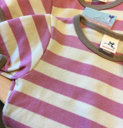 Bodymanches courtes - rose - Storchenkinder