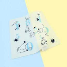 Set de table à colorier - Apprendre à compter - SuperPetit