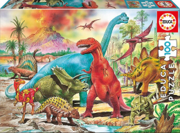 Puzzle 100 pièces Dinosaures Educa