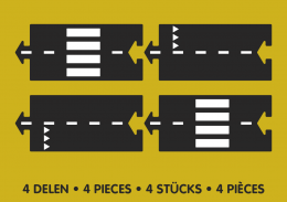 Circuit flexible - lignes droites - Straight - Way to play