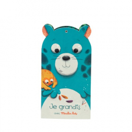 Toise carnet et stickers Dans la jungle Moulin roty