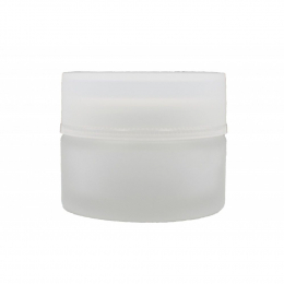 Pot en verre dépoli 50 ml  Bioflore