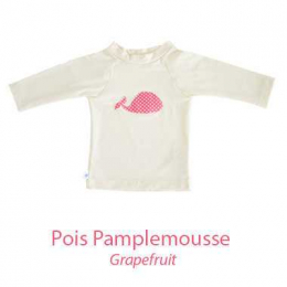 Top anti-UV - Pois pamplemousse - Hamac