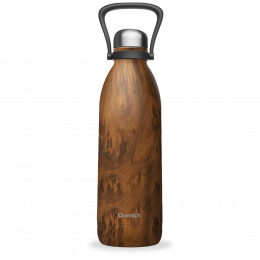 Bouteille Isotherme - 1,5L - Wood- Qwetch