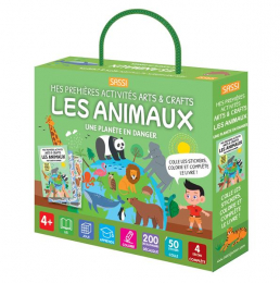 Mes premières activités créatives Arts & Crafts Les animaux Sassi