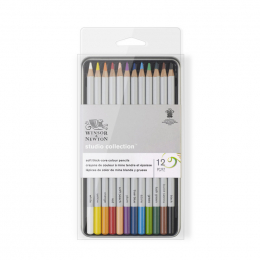 Set de 12 crayons couleurs Studio  Winsor et Newton