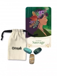 Pierres et cristaux du féminin sacré La femme Sauvage Omsaé