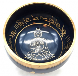 Bol Chantant Aluminium Bouddha 12cm