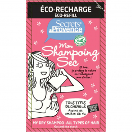 Shampooing sec BIO RECHARGE - Tout types de cheveux - Secrets de provence