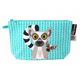 Trousse en coton BIO - Lémurien - Coq en pâte