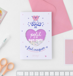 Carte Tu as ce petit je ne sais quoi qui me fait craquer Mr Wonderful