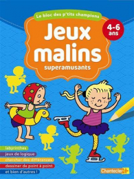 Bloc de jeux malins ultra amusants 4-6 ans - Chantecler