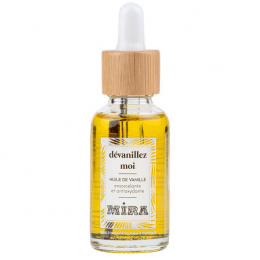Huile vanillée Dévanillez-moi anti inflammatoires, antioxydantes et régénérantes Mira
