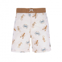Short de bain avec couche Animaux de la mer blanc cassé Lassig