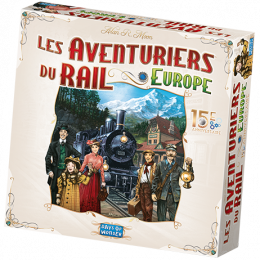 Aventuriers du Rail Europe 15 ans Days of Wonder Asmodée