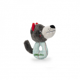 Mini hochet Louis le loup Lilliputiens
