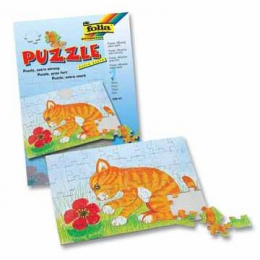 Puzzle à créer et colorier - Folia
