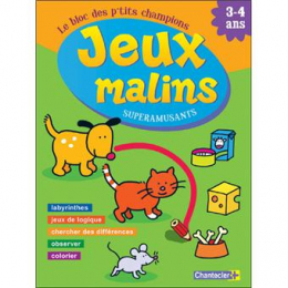 Jeux malins 3-4 ans Chantecler