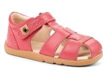 Bobux I-Walk: classic sandal lipstick