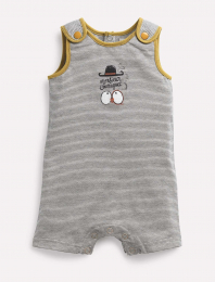 Combinaison rayé gris Tchao - Il était une fois - Moulin roty 