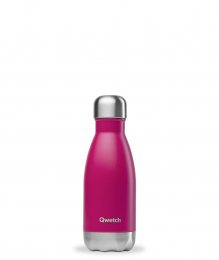 Bouteille Isotherme - 260ml - Magenta - Qwetch