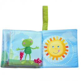 Livre en tissu Monde arc-en-ciel Haba