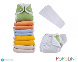 Pack économique ONE SIZE rainbow POPOLINI