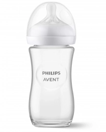 Philips AVENT Biberon en verre Natural Response transparent 240 ml