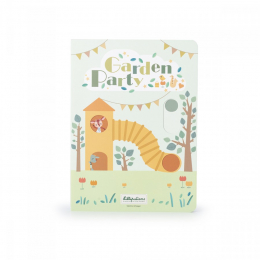 Livre pop up Garden Party Les opposés Lilliputiens
