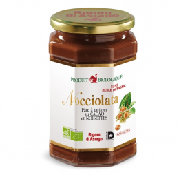 Pâte à tartiner cacao et noisettes BIO - 650g - Nocciolata