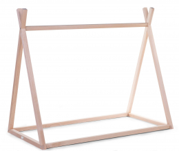 Lit cabane selon Montessori - Tipi naturel - 70x140 - Childhome