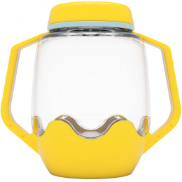 Glo Pals Bocal de jeu sensoriel jaune