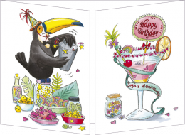 Carte Cache-Cache "Happy Birthday"