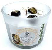 Bougie Green Tree 'Vitalité' Oeil de Tigre + Gingembre doux 256g