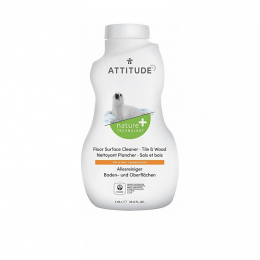 Nettoyant sols et bois - Zeste d'agrumes - 1,05L - Attitude