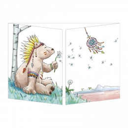 Carte ours Cache Cache