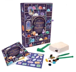 Ma bibliothèque de cristaux & pierres - AUZOU