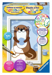 Peinture par numéros Loutre Ravensburger