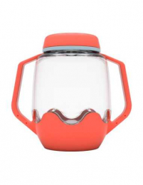 Glo Pals Bocal de jeu sensoriel corail