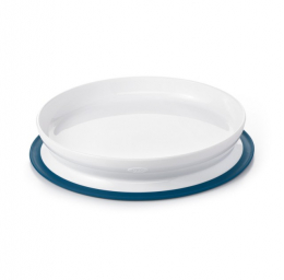Assiette Stick et stay Navy Oxo Tot