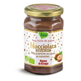 Pâte à tartiner Crunchy BIO - 270g - Nocciolata