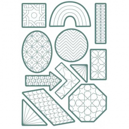 Stickers - Color - Géométriques - Maildor